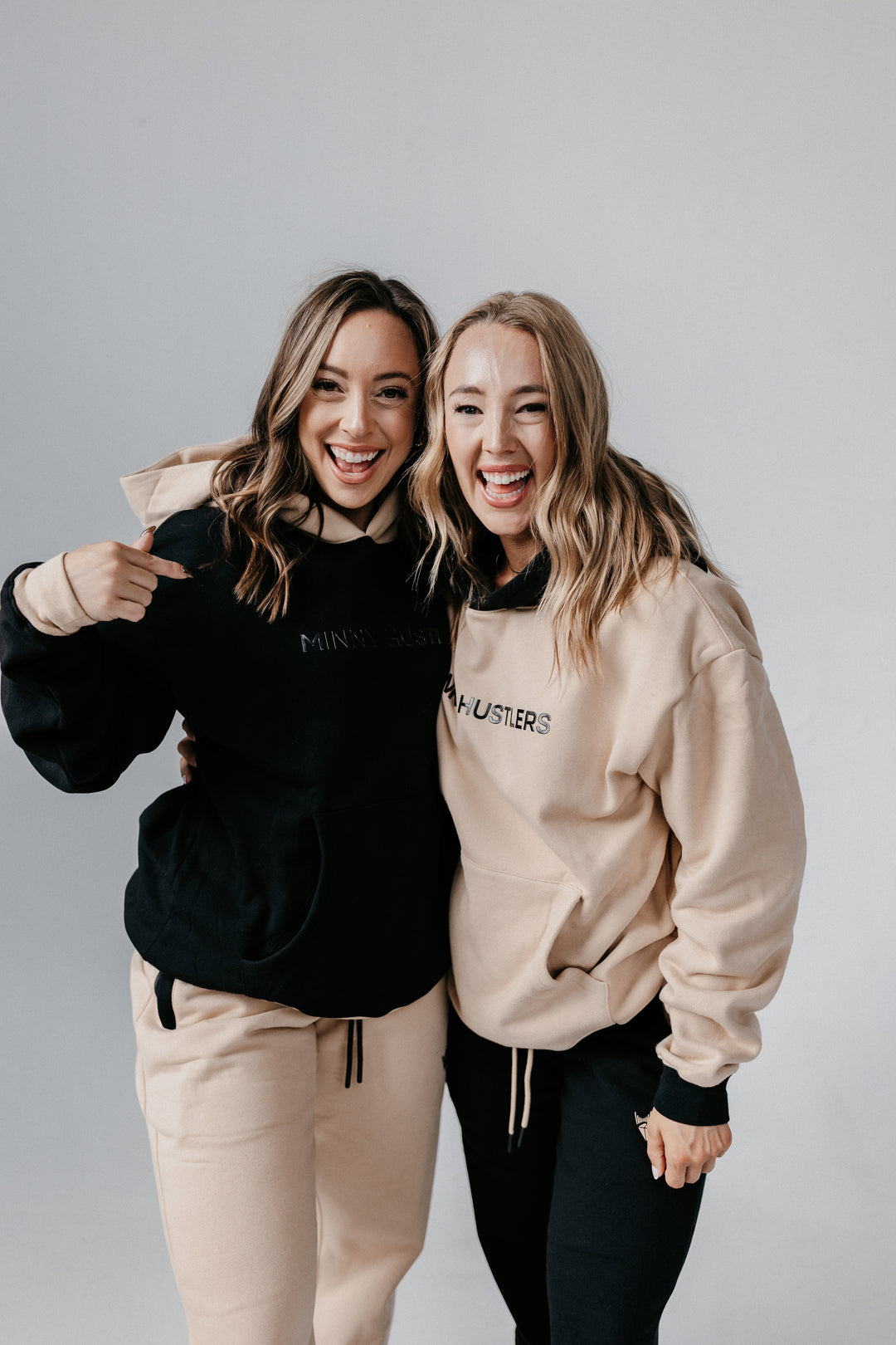 Hustlers Relaxed Lounge Hoodie [BLACK]