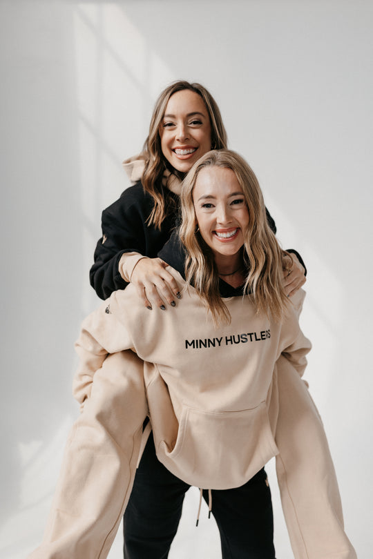 Hustlers Relaxed Lounge Hoodie [TAN]