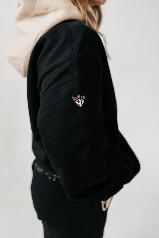 Hustlers Relaxed Lounge Hoodie [BLACK]
