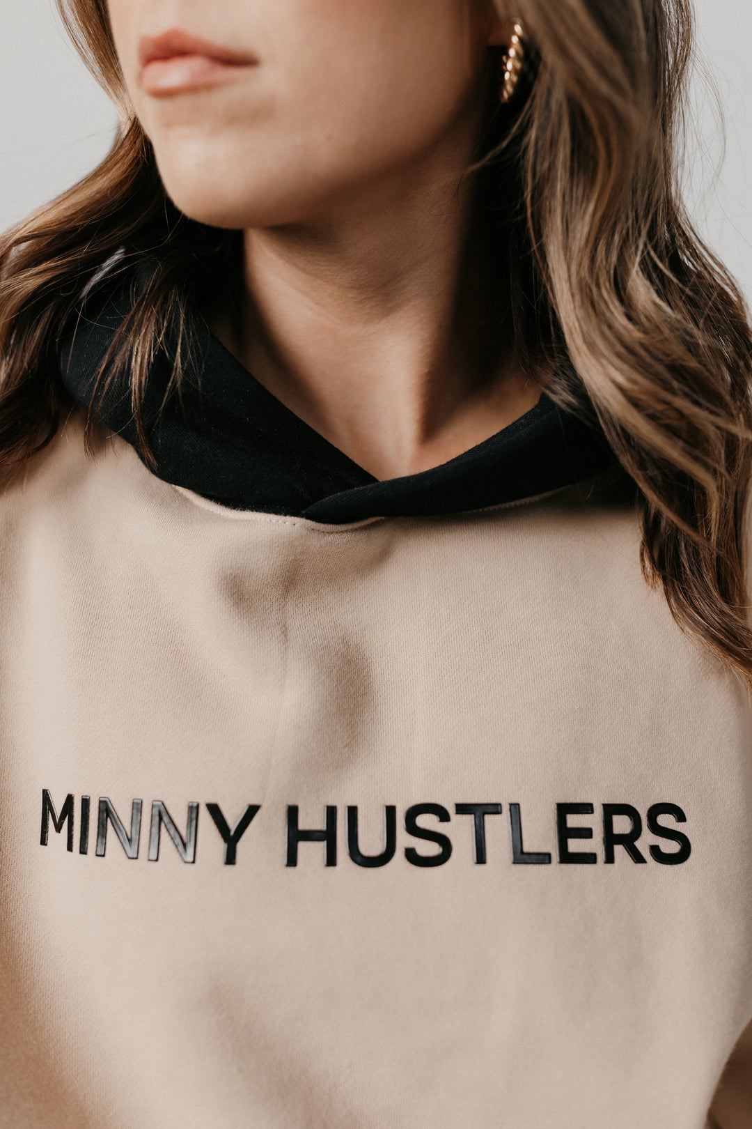 Hustlers Relaxed Lounge Hoodie [TAN]