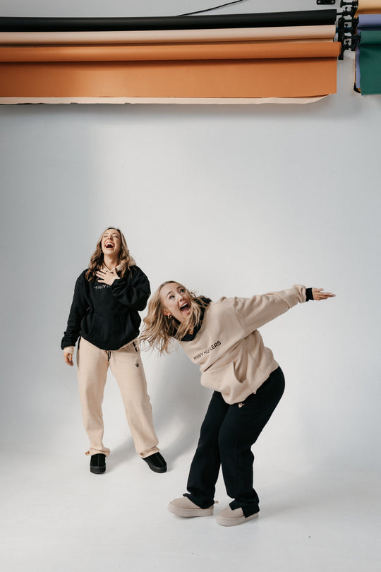 Hustlers Relaxed Lounge Hoodie [TAN]