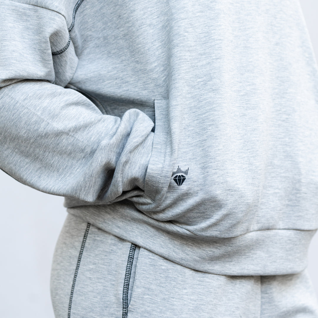 Aura Women’s Quarter Zip [ATHLETIC HEATHER]