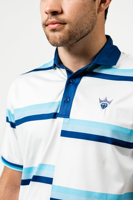 Triple Stripe Polo