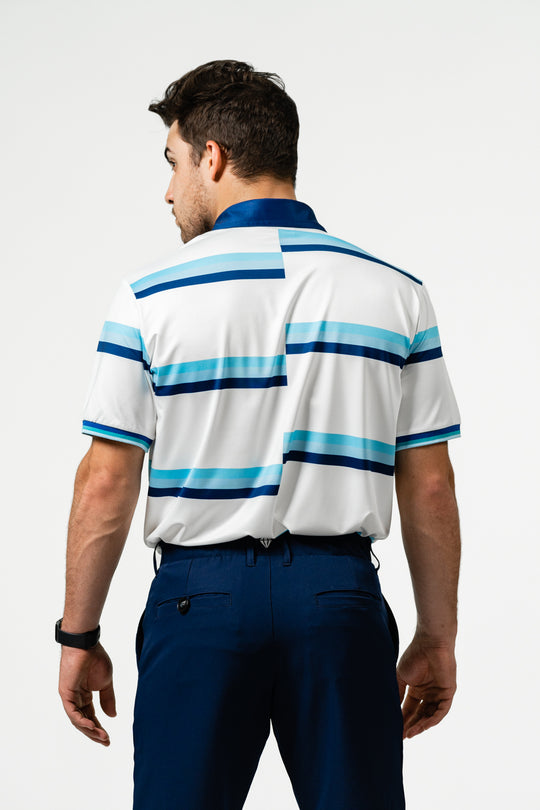 Triple Stripe Polo