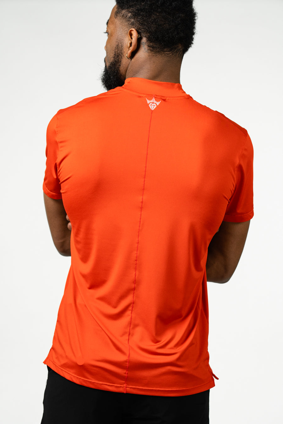 Lightweight Performance Mock Neck | Sunday Red