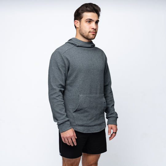 Waffle Hoodie [DARK HEATHER]