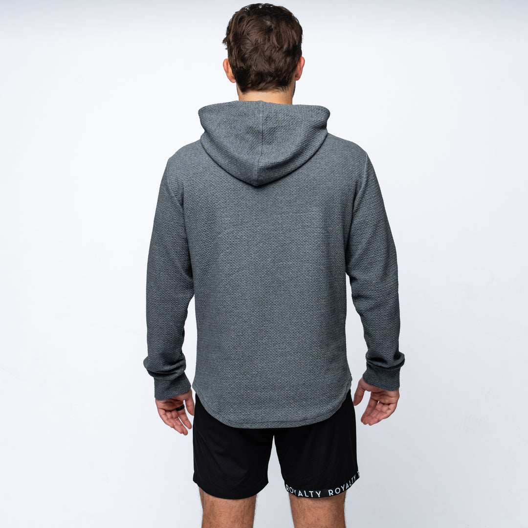 Waffle Hoodie [DARK HEATHER]