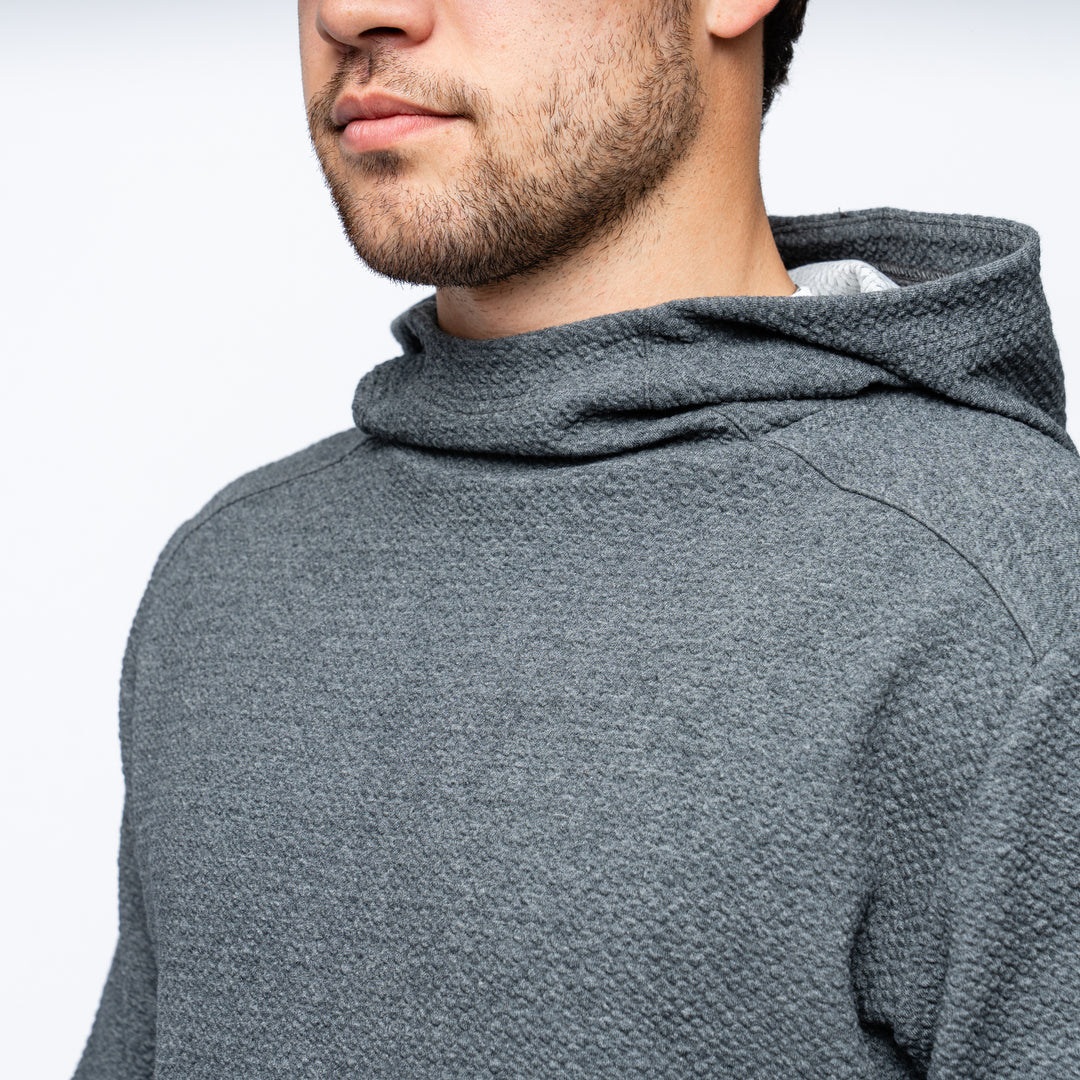 Waffle Hoodie [DARK HEATHER]