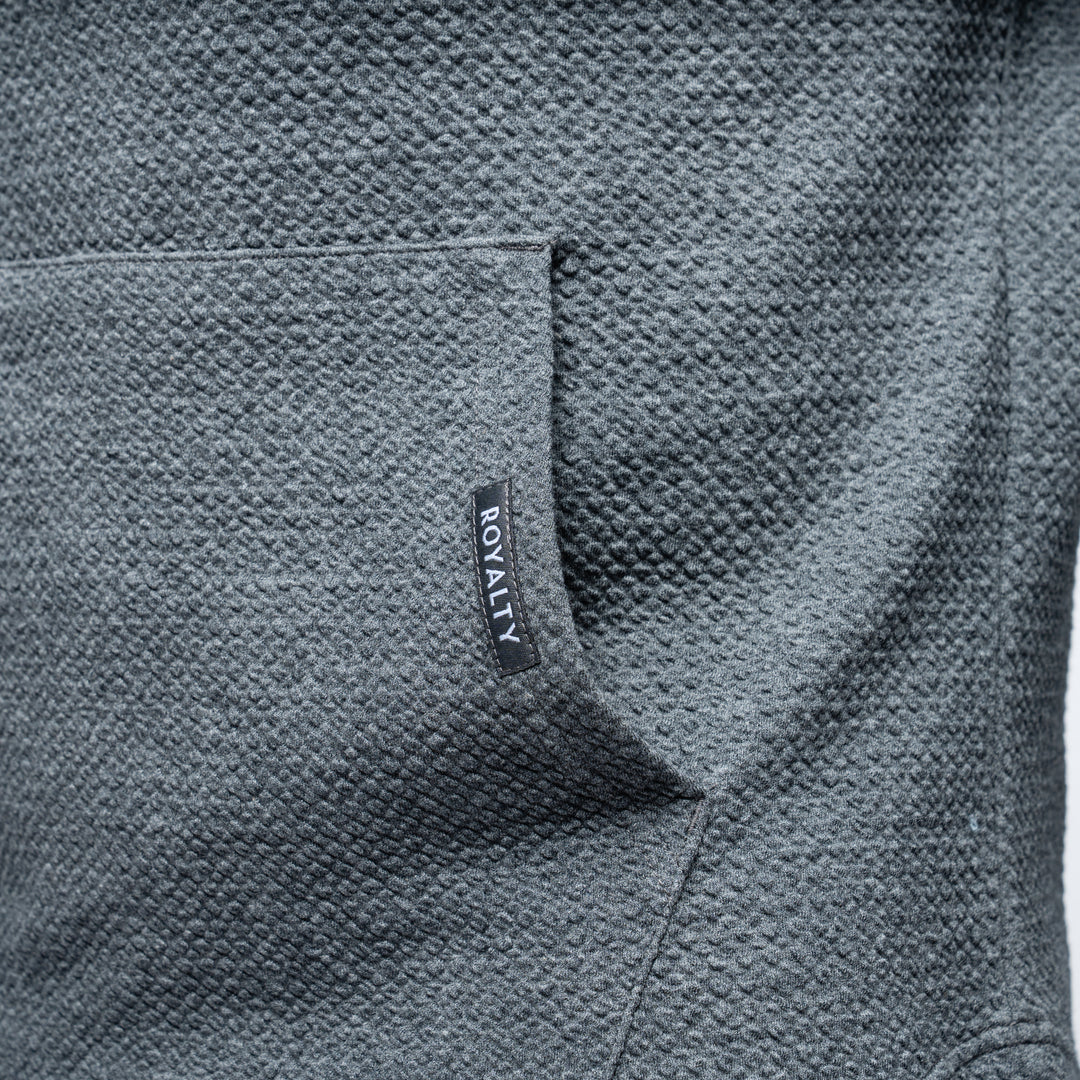 Waffle Hoodie [DARK HEATHER]