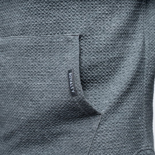 Waffle Hoodie [DARK HEATHER]