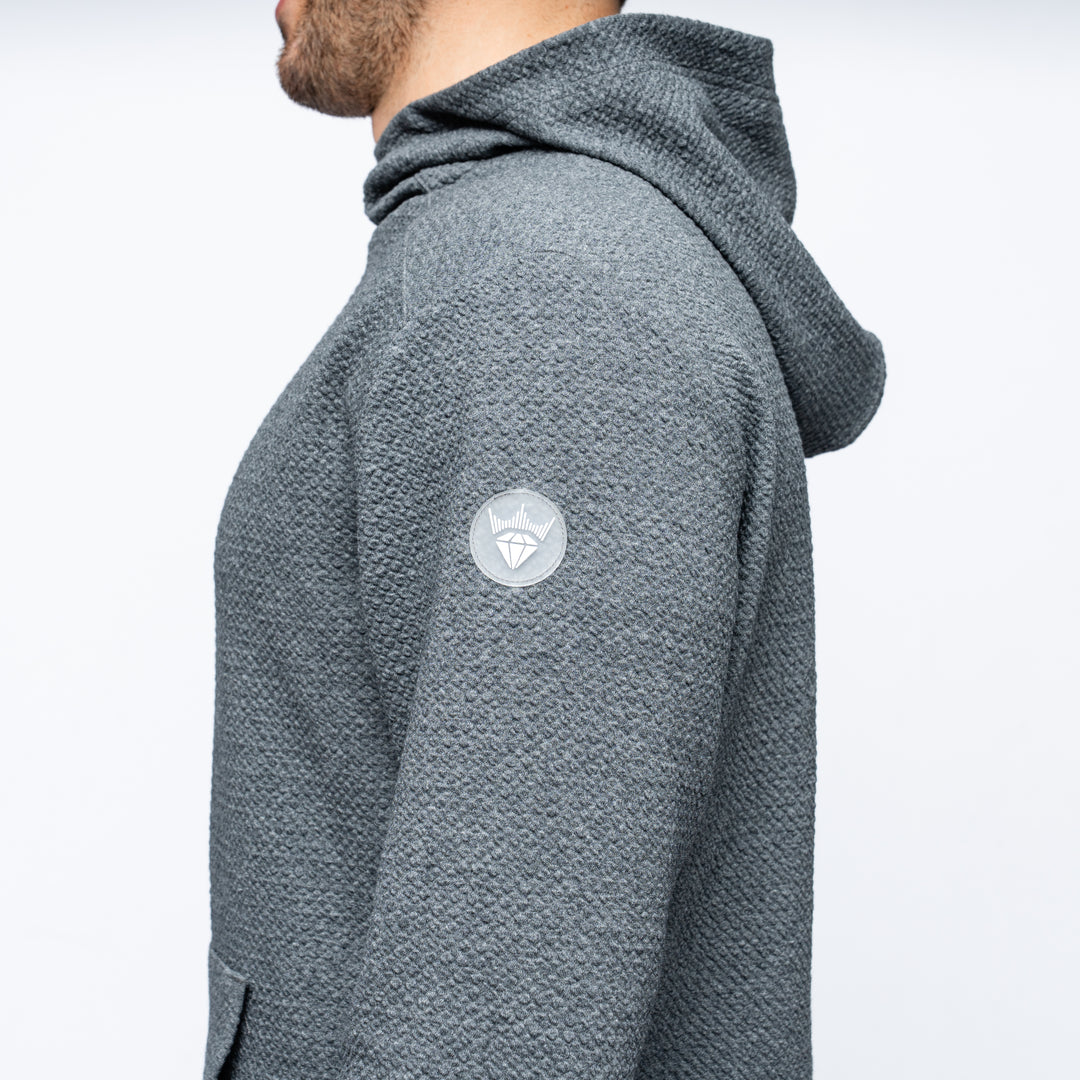 Waffle Hoodie [DARK HEATHER]