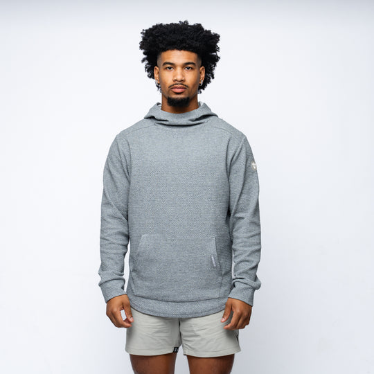 Waffle Hoodie [LIGHT HEATHER]