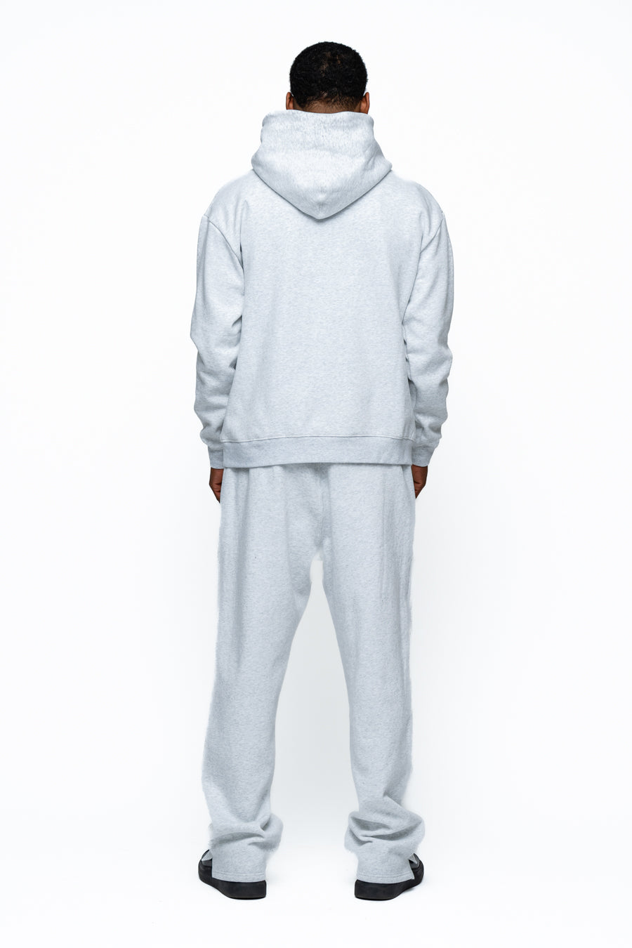 Team Issued Relaxed Open Bottom Pant | White Heather