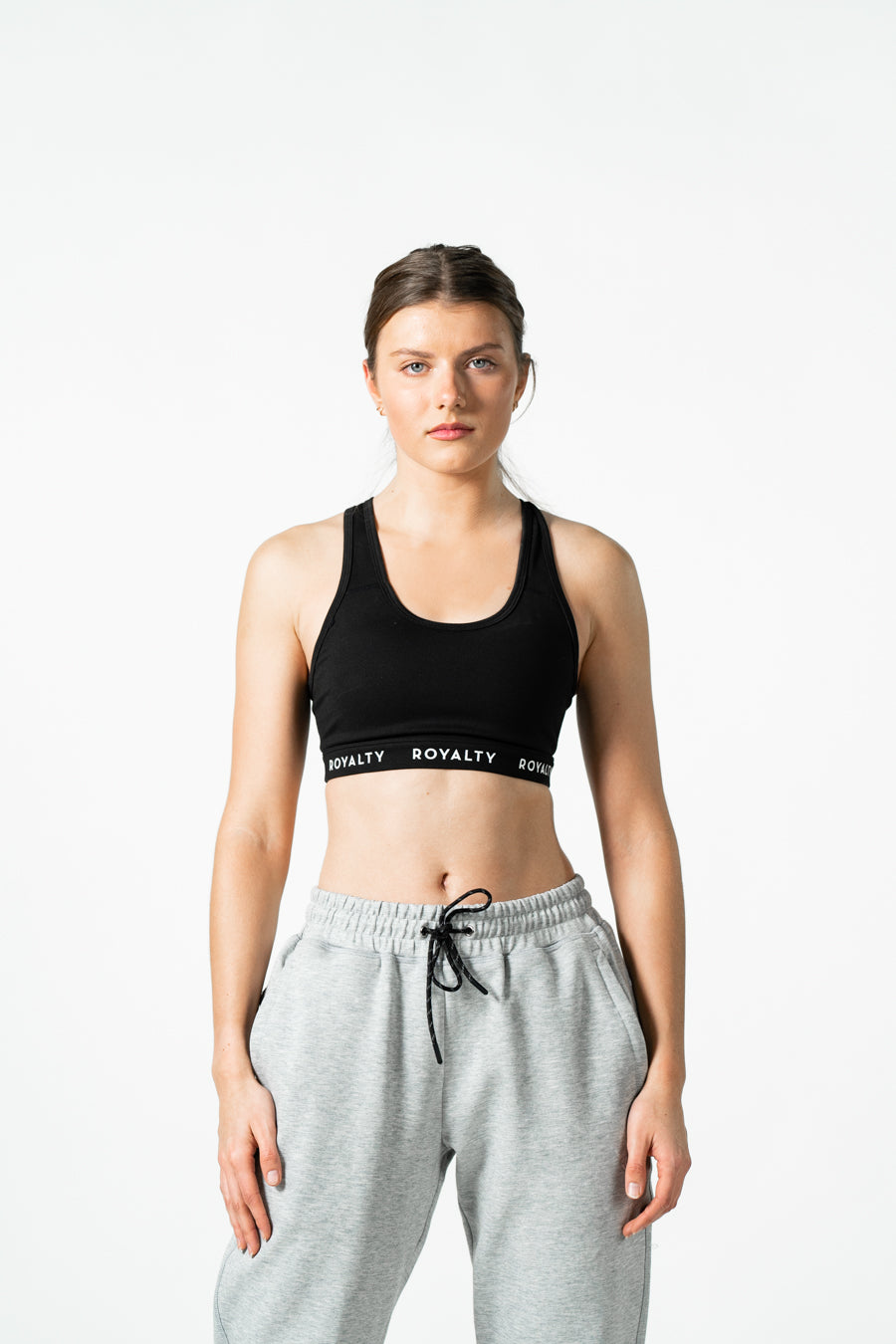 Royalty Racerback Padded Sports Bra