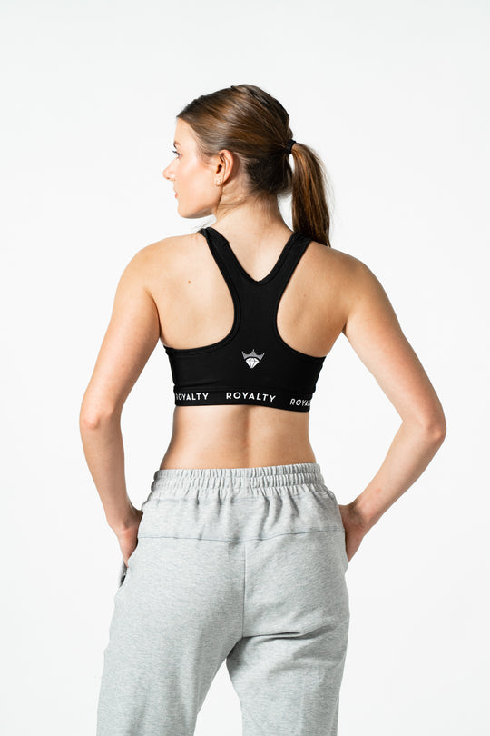 Royalty Racerback Padded Sports Bra