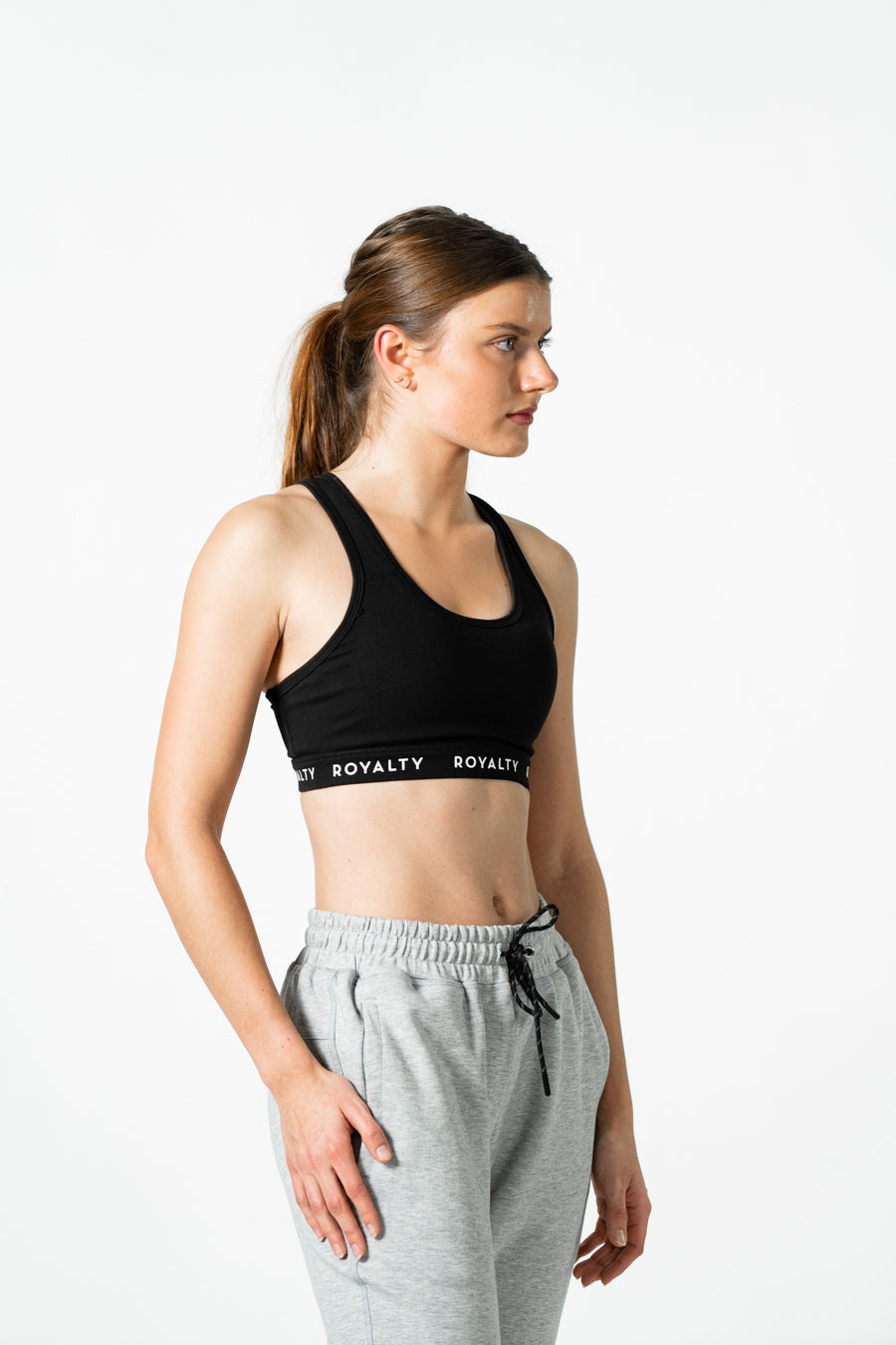 Royalty Racerback Padded Sports Bra