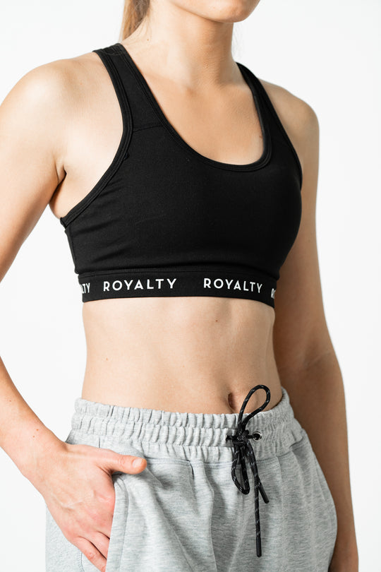 Royalty Racerback Padded Sports Bra