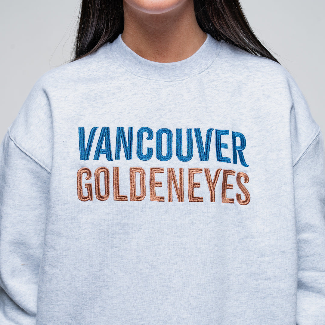 PWHL Authentic Team Gear Relaxed Crew | Embroidered