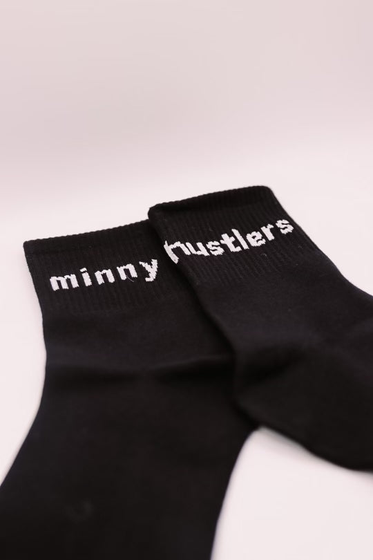 Minny Hustlers Retro Mid-Length Socks (1 pair of each color)